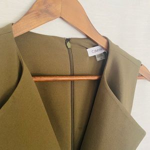 Calvin Klein 'Ugh' Military dress